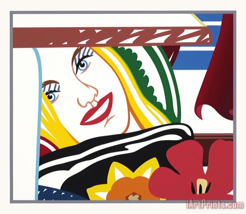 From Bedroom Painting #41, 1990 painting - Tom Wesselmann From Bedroom Painting #41, 1990 Art Print
