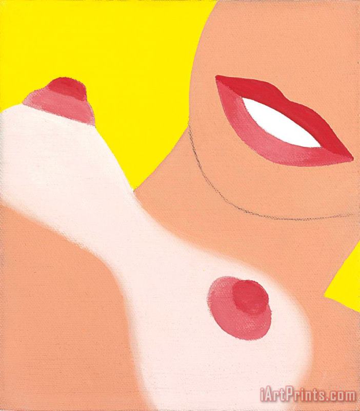 Tom Wesselmann Little Great American Nude #29, 1965 Art Print