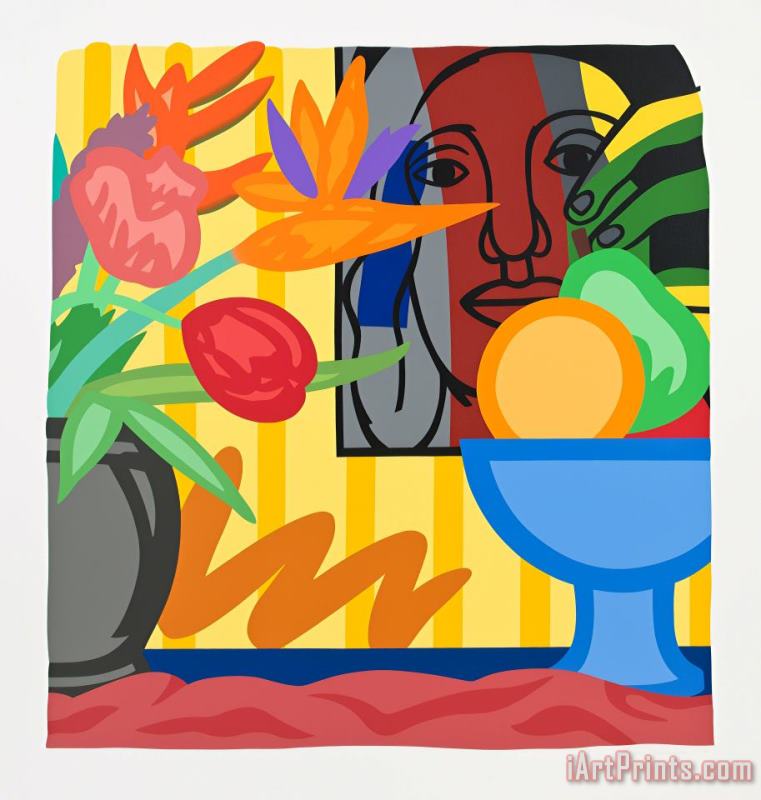 Mixed Bouquet with Leger, 1993 painting - Tom Wesselmann Mixed Bouquet with Leger, 1993 Art Print