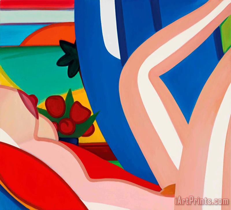 Tom Wesselmann Sunset Nude (variation #4), 2002 Art Print