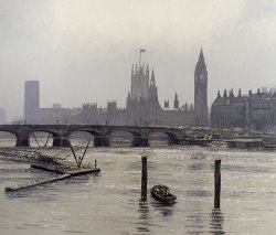 Tom Young Westminster painting