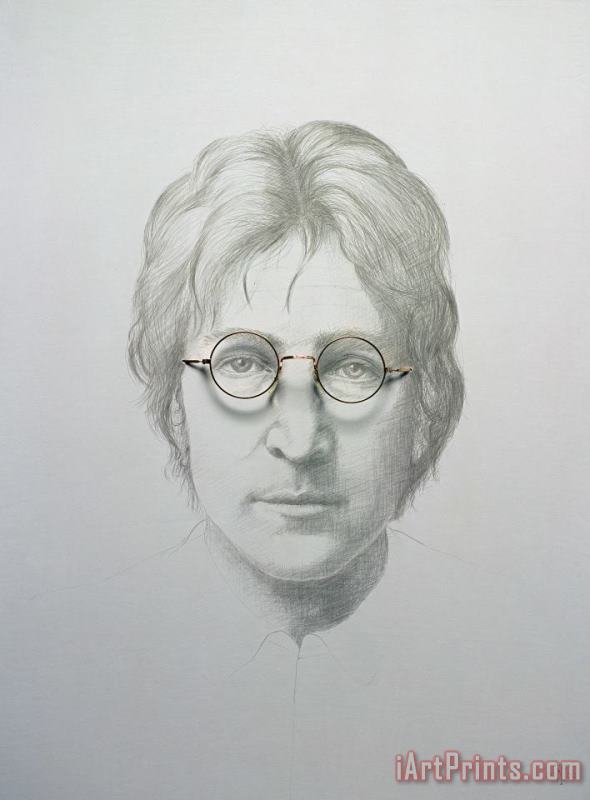 Lennon painting - Trevor Neal Lennon Art Print