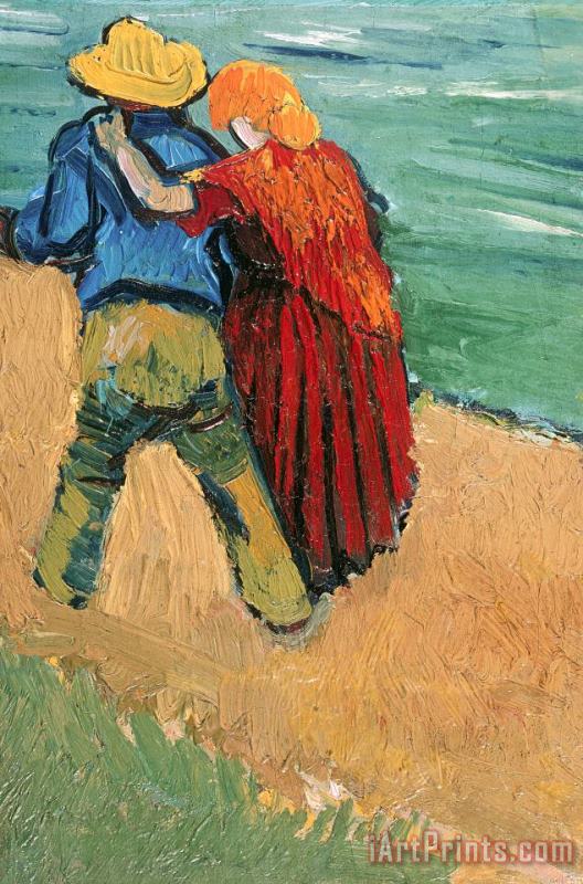 Vincent Van Gogh A Pair of Lovers Art Painting