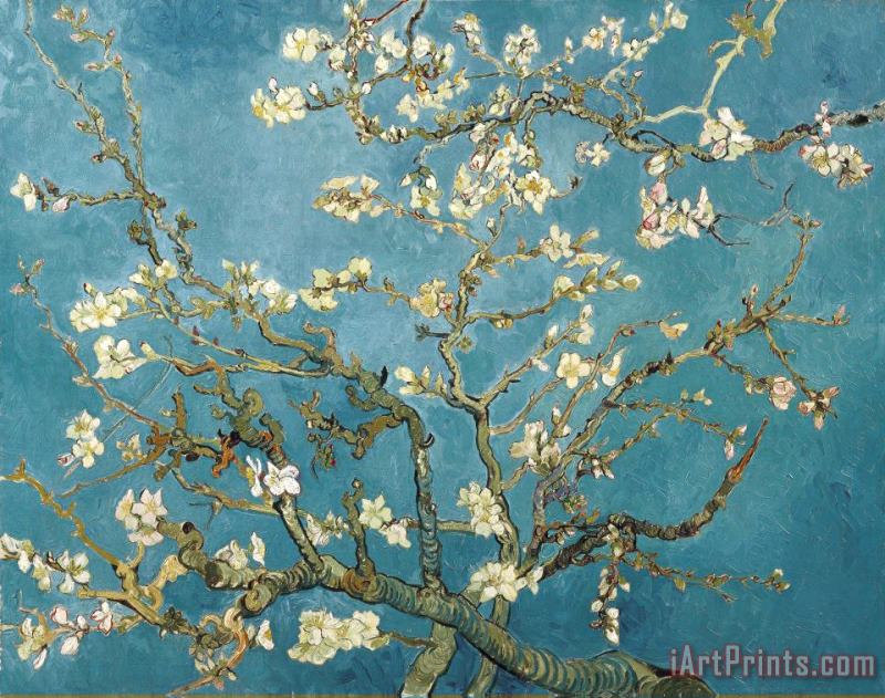 Vincent van Gogh Almond Blossoms Art Print