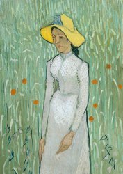 Vincent van Gogh Girl In White painting