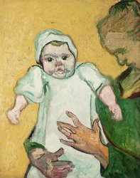 Vincent van Gogh Madame Roulin And Her Baby painting