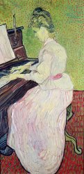 Vincent van Gogh Marguerite Gachet At The Piano painting