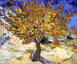 Vincent van Gogh Mulberry-tree painting