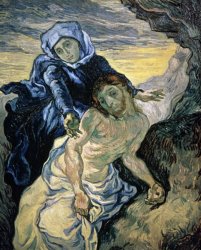 Vincent van Gogh Pieta painting