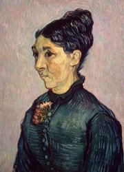 Vincent van Gogh Portrait Of Madame Jeanne Lafuye Trabuc painting