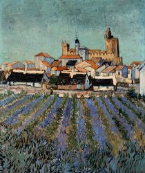 Vincent van Gogh Saintes Maries De La Mer painting