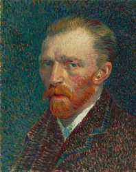 Vincent van Gogh Self Portrait painting