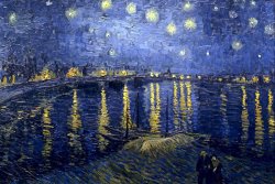 Vincent van Gogh Starry Night Over The Rhone painting Vincent van Gogh Starry Night Over The Rhone painting
