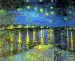 Vincent van Gogh Starry Night Over The Rhone Ii