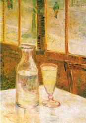 Vincent van Gogh Still Life with Absinthe painting
