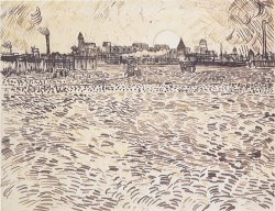 Vincent van Gogh Summer Evening Drawing painting