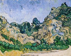 Vincent Van Gogh The Alpilles painting