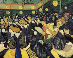Vincent van Gogh The Dance Hall at Arles painting