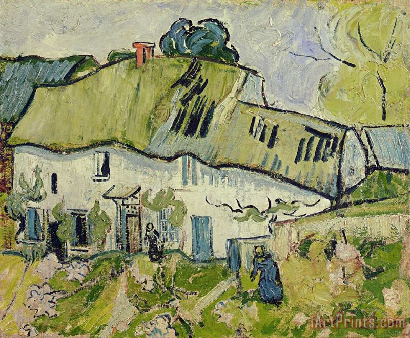 The Farm in Summer painting - Vincent van Gogh The Farm in Summer Art Print