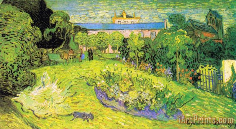 Vincent van Gogh The Garden of Daubigny Art Painting