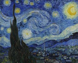 Vincent van Gogh The Starry Night painting