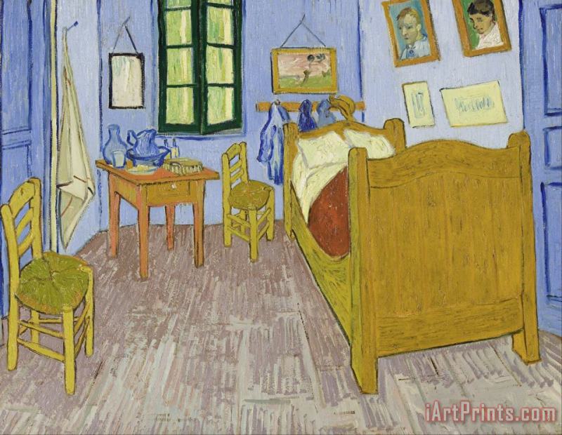 Vincent van Gogh Van Goghs Bedroom In Arles Art Painting