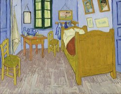 Vincent van Gogh Van Goghs Bedroom In Arles painting