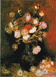 Vincent van Gogh Vase with Asters And Phlox painting