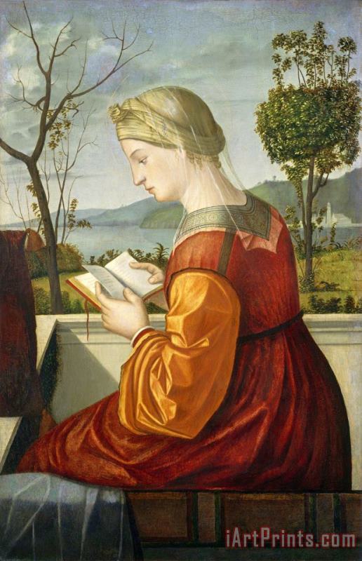 Vittore Carpaccio The Virgin Reading Art Painting
