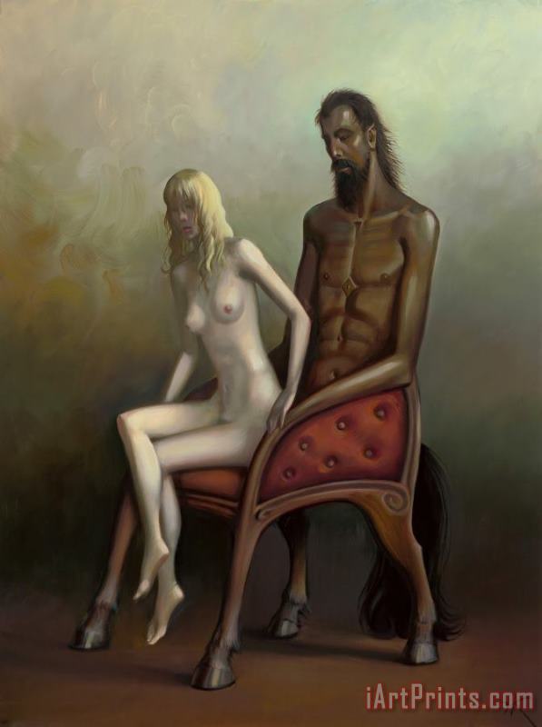Vladimir Kush Centaur Love Art Painting