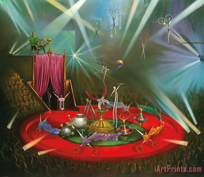 Vladimir Kush Cirque Du Metal Art Painting