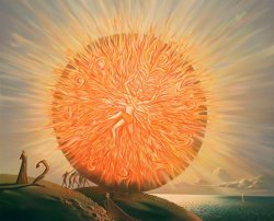 Vladimir Kush Fire Calendar