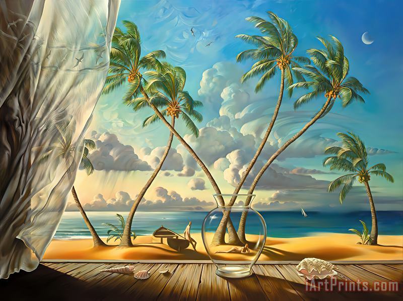 Ocean Breeze painting - Vladimir Kush Ocean Breeze Art Print