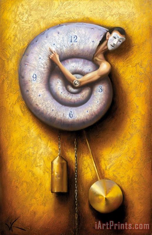 Vladimir Kush Spiral of Time Art Painting