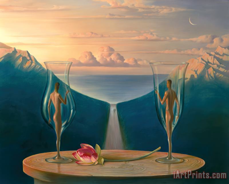 We Will Be Together painting - Vladimir Kush We Will Be Together Art Print