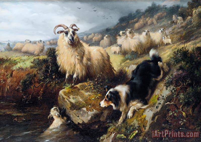 Walter Hunt The Rescue Art Painting