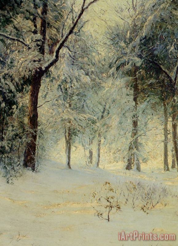 Sunshine After a Snowstorm painting - Walter Launt Palmer Sunshine After a Snowstorm Art Print