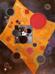 Wassily Kandinsky Accent En Rose 1926 painting