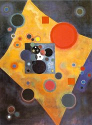 Wassily Kandinsky Akzent in Rosa painting