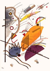 Wassily Kandinsky Aquarelle 1923 painting