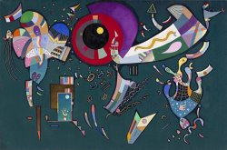 Wassily Kandinsky Around The Circle painting
