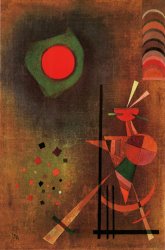 Wassily Kandinsky Aufleuchten painting