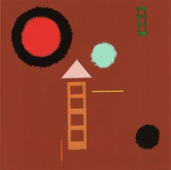 Wassily Kandinsky Beruhigt painting