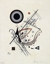 Wassily Kandinsky Blau (blue) painting