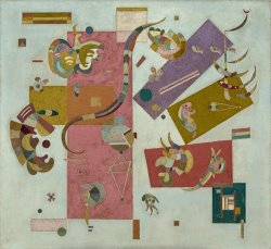 Wassily Kandinsky Blue World painting