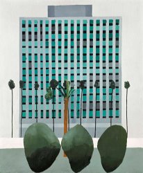 David Hockney California Bank, 1964