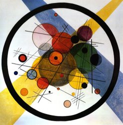 Wassily Kandinsky Circles in Circle