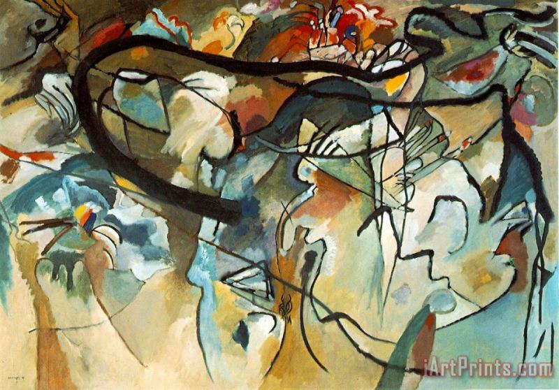 Wassily Kandinsky Composition V 1911 Art Painting