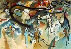 Wassily Kandinsky Composition V 1911 painting