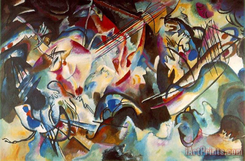 Composition Vi 1913 painting - Wassily Kandinsky Composition Vi 1913 Art Print